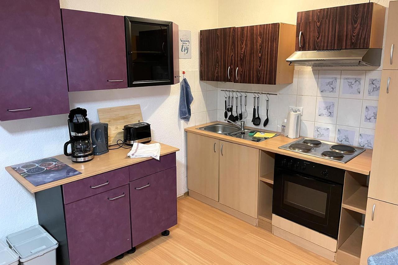City Apartment With Wifi Near Jena Kahla  Екстер'єр фото